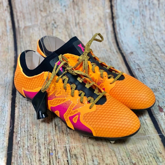 ADIDAS NIB Gold Pink X15+Primeknit Soccer Shoes LAST PAIR! - Picture 8 of 16